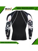 MMA Brazilian Jiu Jitsu Long Sleeve Rashguard