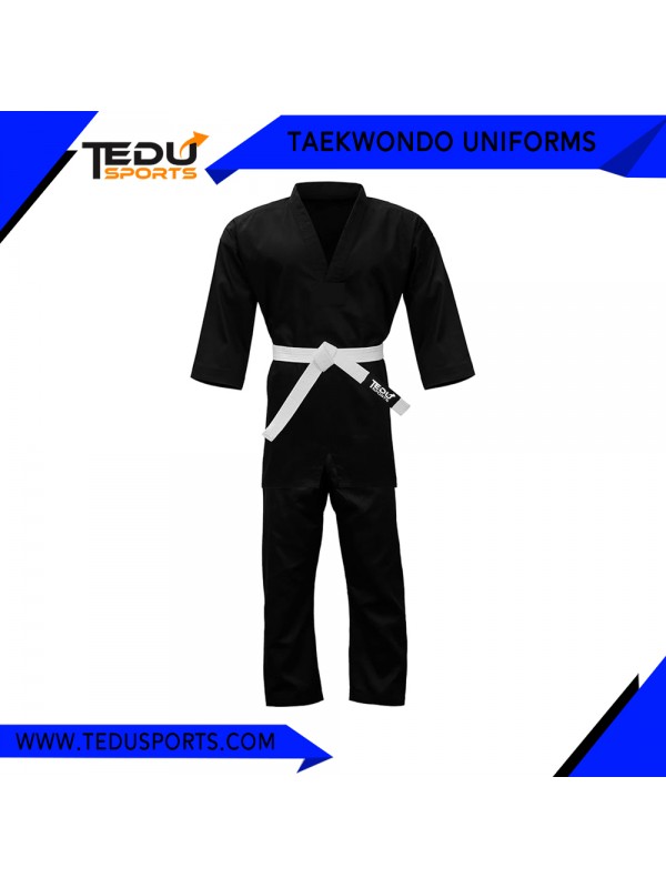 Taekwondo Uniform - Kids Adults Unisex - (White Belt Included)